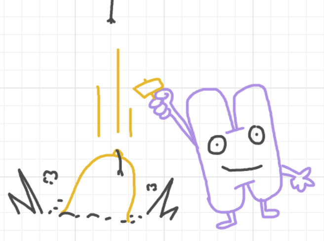 A panel from Running Duos, episode four of the Board Boards object show by Furretwalk/WalkingFurret.